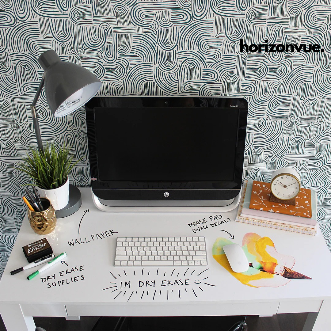 Horizonvue® Yazılabilir & Silinebilir Akıllı Duvar Kağıdı