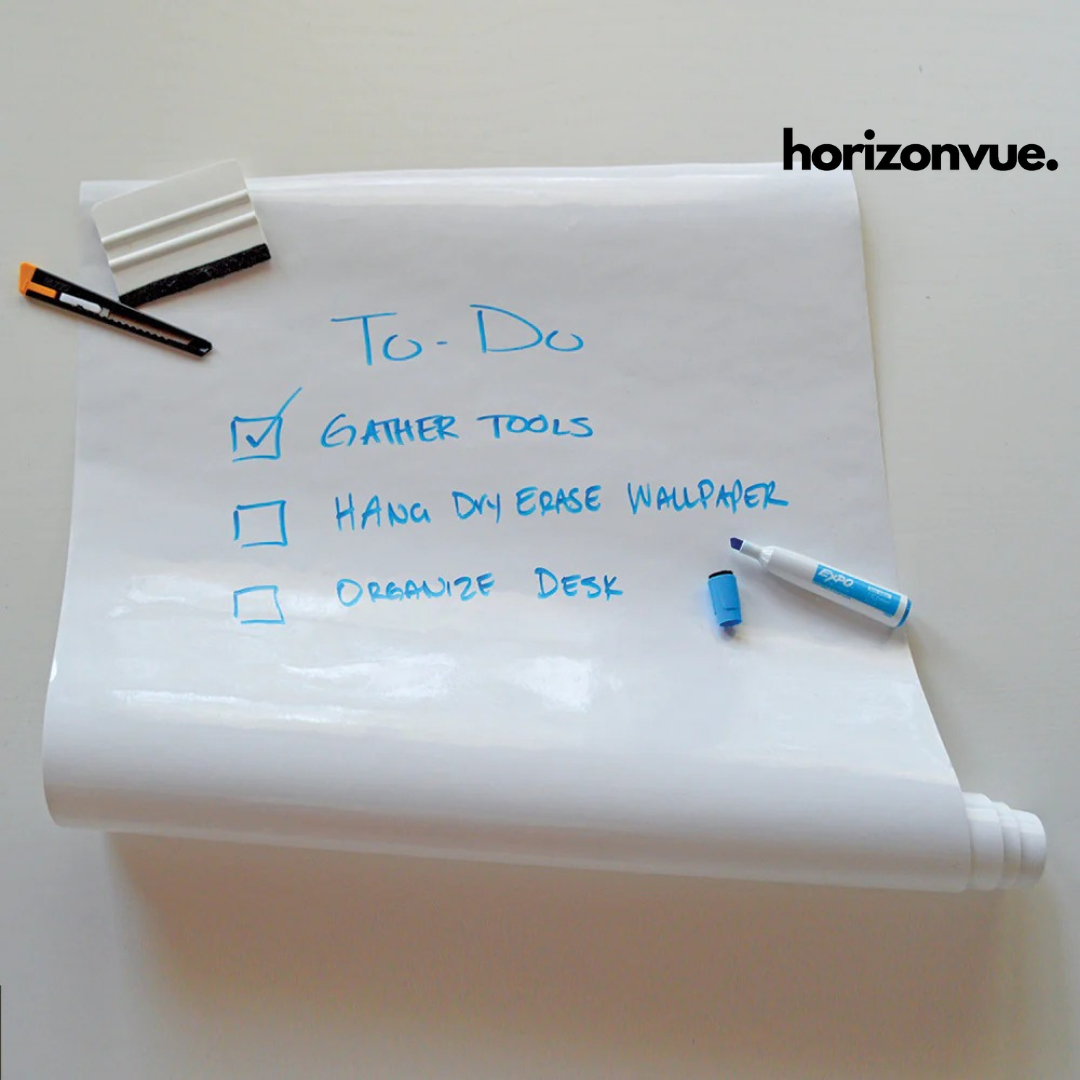 Horizonvue® Yazılabilir & Silinebilir Akıllı Duvar Kağıdı